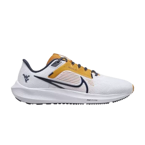 Nike Air Zoom Pegasus 40 'West Virginia' White/University Gold/Navy College DZ6005 100