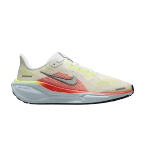 Nike Air Zoom Pegasus 41 GS 'Summit White Crimson' Summit White/Bright Crimson/Glacier Blue/Chrome FN5041 100