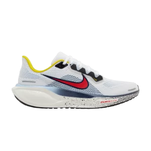 Nike Air Zoom Pegasus 41 'White Psychic Blue Red' White/Psychic Blue/Yellow/Speed Red HJ9068 100