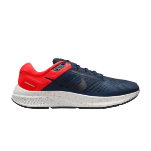 Nike Air Zoom Structure 24 'Obsidian Bright Crimson' Obsidian/Bright Crimson/White/Black DA8535 403