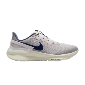 Nike Air Zoom Structure 25 'Light Iron Ore Thunder Blue' Light Iron Ore/Total Orange/Atmospheric Gray/Thunder Blue DJ7883 009