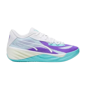 Puma All-Pro Nitro 'Deep Aqua Purple Glimmer' Sneakers Deep Aqua/Purple Mica 309689 02