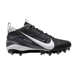 Nike Alpha Menace 4 Varsity 'Black White' Black/Light Smoke Grey/Metallic Silver/White FN0027 001