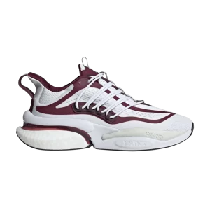 adidas Alphaboost V1 'NCAA Pack - Mississippi State' White Cloud/Team Maroon/Cool Gray IE1030