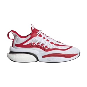 adidas Alphaboost V1 'NCAA Pack - Rutgers' White Cloud/Team Power Red/Black Color IE1041