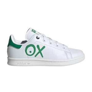 adidas André Saraiva x Stan Smith Little Kid 'XO' Sneakers White cloud/White cloud/Black color HQ6729