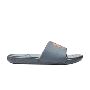 Under Armor Ansa Fixed Slide GS 'Gravel Orange Blast' Sneakers Gravel/Orange Explosion 3023789 107