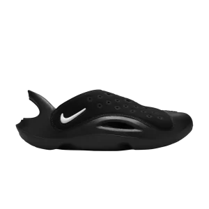 Nike Aqua Swoosh Sandal GS 'Black' Black/Anthracite/White FV6363 002