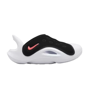 Nike Aqua Swoosh Sandal TD 'Black Hyper Orange' Black/Strike Green/White/Hyper Orange FN0875 001