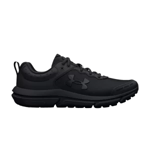 Under Armor Assert 10 AC GS 'Triple Black' Sneakers Black 3026182 002