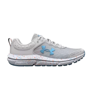 Under Armor Assert 10 GS 'Paint Splatter' Sneakers Halo Grey/Blizzard 3026873 100