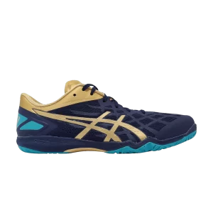 ASICS Attack Dominate FF 2 'Peacoat Pure Gold' Picoate/Pure Gold 1073A010 403