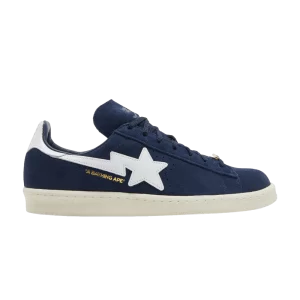 adidas BAPE x Campus 80s '30th Anniversary – Navy' Collegiate Navy/Cloud White/White ID4770