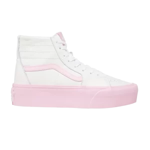 Vans Barbie x Sk8-Hi Tapered Stackform 'White Pink' Sneakers True White/Pink VN0A7Q5P134