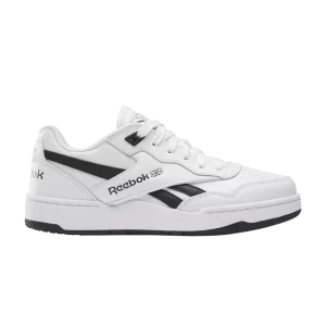 Reebok BB4000 2 Big Kid 'White Black' Sneakers White/Black/Pure Gray 100032895