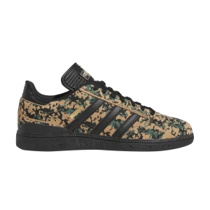 adidas Busenitz 'Digi Camo' Sneakers Black/Cardboard/Metallic Gold HQ2028