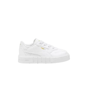 Puma Cali Court Toddler 'White Gold' Sneakers White/Gold 394386 03