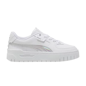 Puma Cali Dream Big Kid 'Iridescent - Silver' Sneakers White/Silver 396624 01