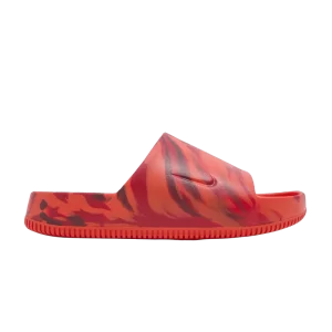 Nike Calm SE Slide 'Picante Red Marbled' Spicy Red/Spicy Red/Spicy Red FV5637 600