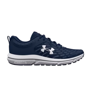 Under Armor Charged Assert 10 4E Wide 'Academy 'Sneakers Academy/White 3026176 400