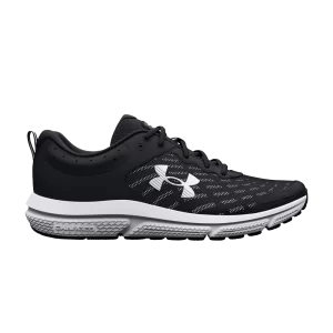 Under Armor Charged Assert 10 4E Wide 'Black White' Black/White 3026176 001