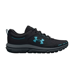 Under Armor Charged Assert 10 'Black Blue Surf' Black/Surf Blue 3026175 003