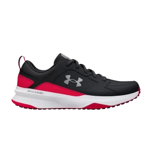 Under Armor Charged Edge 'Black Red' Sneakers Black/Red/Mod Gray 3026727 001