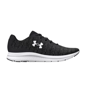 Under Armor Charged Impulse 3 Knit 'Black White' Sneakers Black/White 3026682 001