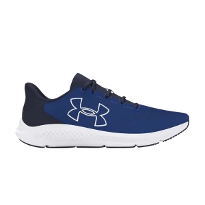 Under Armor Charged Pursuit 3 'Big Logo -Tech Blue' Sneakers Tech Blue/Midnight Fleet/White 3026518 401