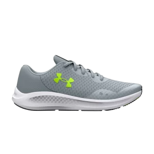 Under Armor Charged Pursuit 3 GS 'Harbor Blue Lime' Sneakers Blue Harbor/Black 3024987 402