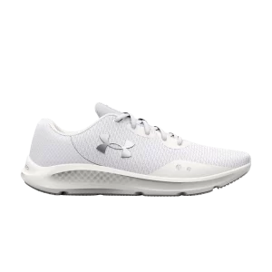 Under Armor Charged Pursuit 3 'White Metallic Silver' Sneakers White/Silver metallic 3024878 101