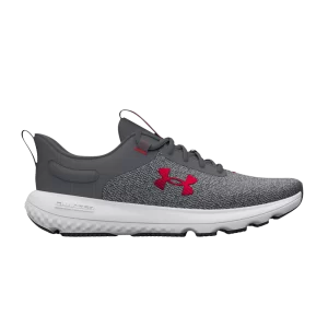 Under Armor Charged Revitalize 'Pitch Gray Red' Sneakers Pitch Grey/Red 3026679 100