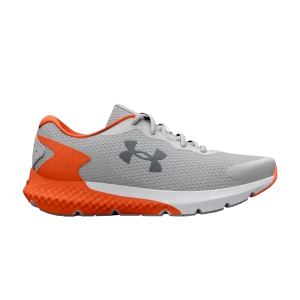 Under Armor Charged Rogue 3 GS 'Grey Orange Blast' Mod Gray/Orange Burst 3024981 103