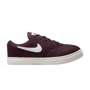 Nike Check Canvas SB PS 'Burgundy Crush' Sneakers Burgundy Collapse/Sail 905371 603