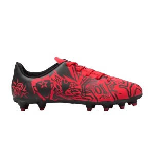 Puma Christian Pulisic x Tacto 2 FG AG Big Kid 'CP10 Pack – Red Black 'Red/Black 107500 01