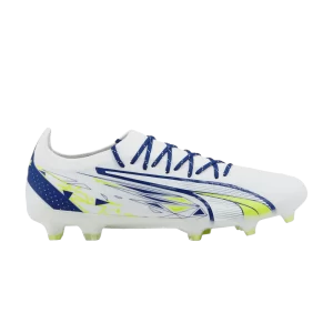 Puma Christian Pulisic x Ultra Ultimate FG AG 'White Clyde Royal' Sneakers White/Lime Cocktail/Clyde Royal 107408 01