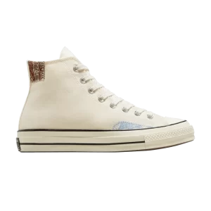 Converse Chuck 70 High 'Crafted Ollie Patch – Egret 'Sneakers Egret/Light blue/Owl A04500C