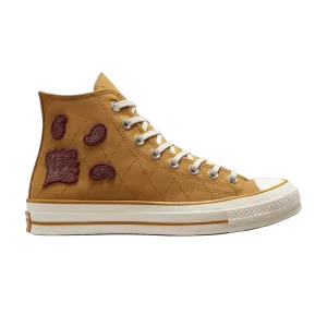 Converse Chuck 70 High 'Crafted Patches – Burnt Honey 'Sneakers Burnt honey/Deep burgundy A05278C