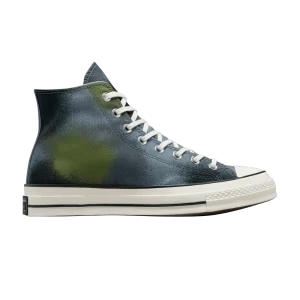 Converse Chuck 70 High 'Spray Paint' Sneakers Moon grey/Cyber grey/Grass A03433C