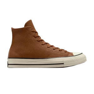 Converse Chuck 70 Leather High 'Warm Tan' Sneakers Warm tan/Black/Egret A09148C