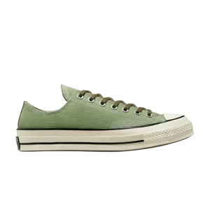 Converse Chuck 70 Low 'Jungle Cloth – Alligator Green 'Sneakers Alligator's Friend Green/Utilities/White A03438C