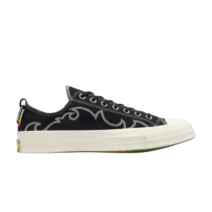 Converse Chuck 70 Low 'Pride 2024' Sneakers Black/Egret/Chaos Fuschia A10215C