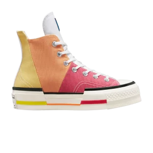 Converse Chuck 70 Plus High 'Pride – Proud to Be 'Sneakers Pink/Fuel orange/Oil yellow A06029C