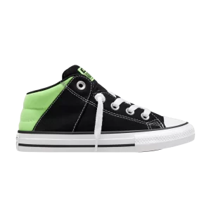 Converse Chuck Taylor All Star Axel Mid PS 'Hyper Brights' Sneakers Black/Slime Light/White A07369F