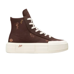 Converse Chuck Taylor All Star Cruise High 'Tiny Tattoos' Sneakers Darkroot/Darkroot/Egret A07133C