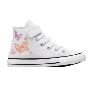 Converse Chuck Taylor All Star EasyOn High PS 'Butterflies' Sneakers White/Pink phase/Grape fizz A07424F