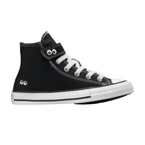 Converse Chuck Taylor All Star EasyOn High PS 'Eyes' Sneakers Black/White/Black A10385C