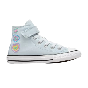 Converse Chuck Taylor All Star EasyOn High PS 'Heart Patch' Sneakers Winter Kill/White/Black A08378C