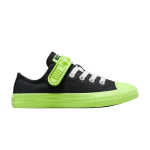 Converse Chuck Taylor All Star EasyOn Low PS 'Bubble Strap – Hyper Brights 'Sneakers Black/Slime Light/White A07698F