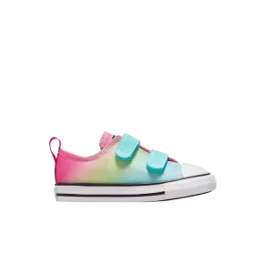 Converse Chuck Taylor All Star EasyOn Low TD 'Bright Ombre' Sneakers Triple Cyan/Fuchsia Chaos A07423F